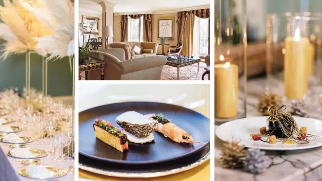 Noches mágicas en Navidad y Fin de Año en el escenario de un gran hotel