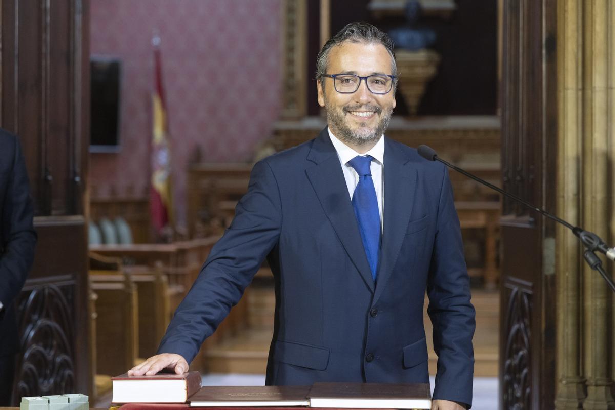 Fernando Rubio, conseller insular de Territorio, Movilidad e Infraestructuras