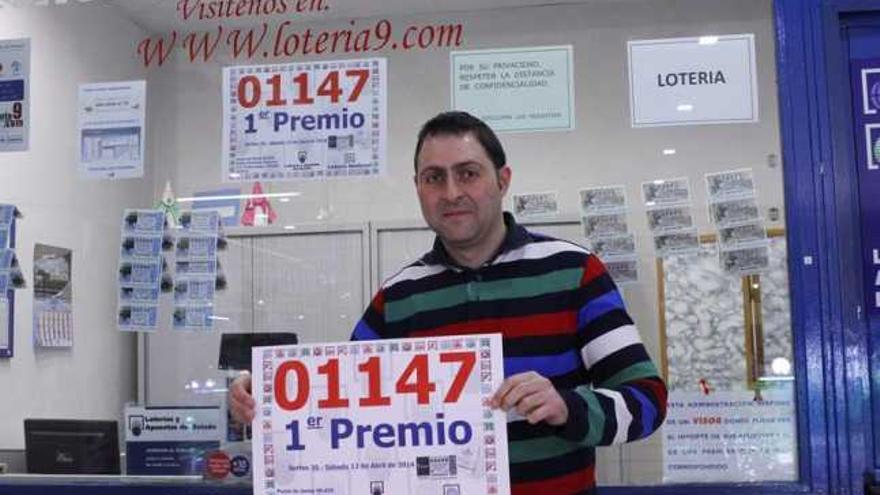 El primer premio del Sorteo    de la Lotería cae en Zamora