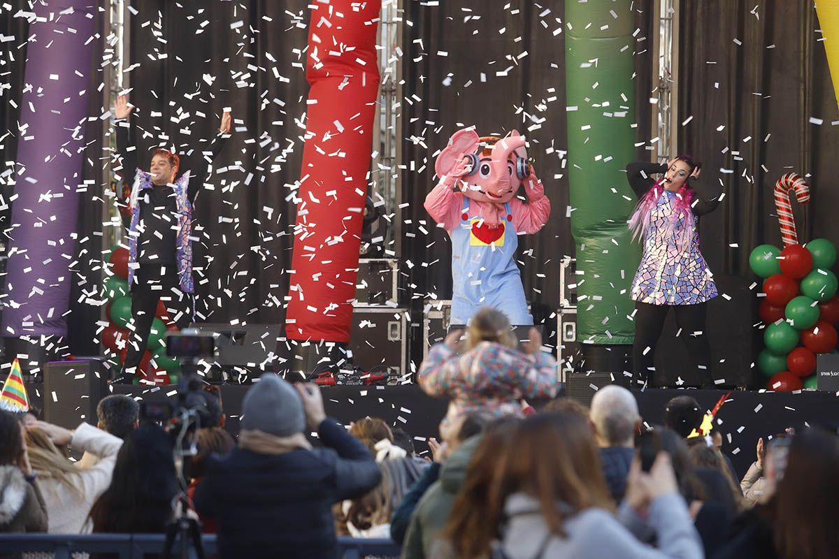 El fin de año infantil de las Tendillas, en imágenes