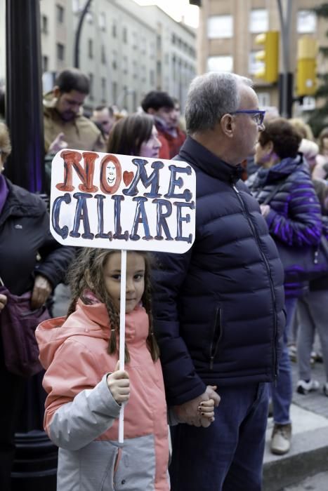 La manifestación, en imágenes