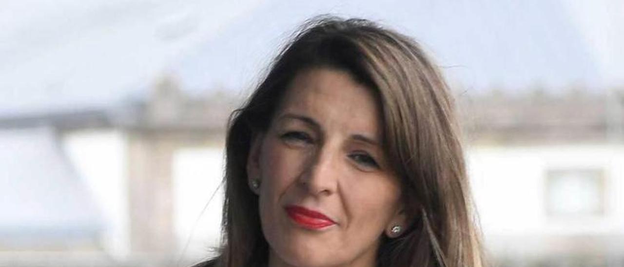 La ministra de Trabajo, Yolanda Díaz.