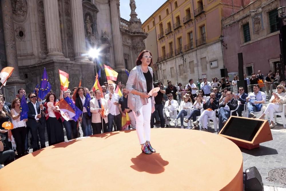 Inés Arrimadas en Murcia