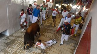 Rápido, emocionante y limpio sexto encierro de los Sanfermines 2022