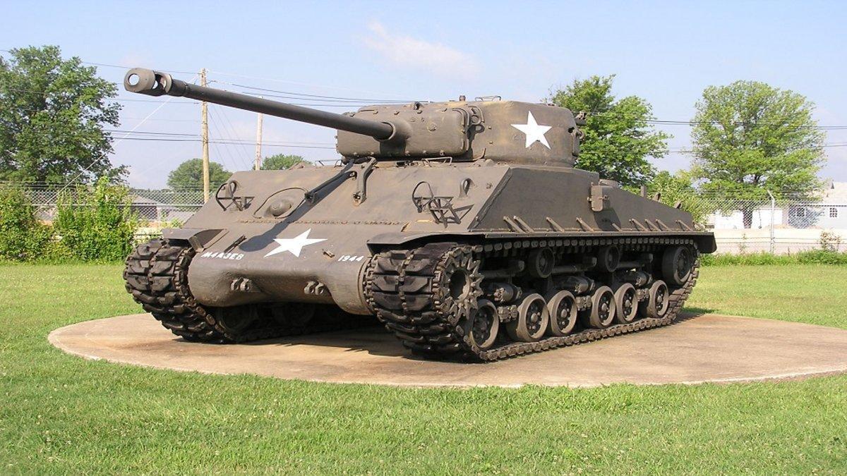 Este fue tanque más utilizado por Estados Unidos en la Segunda Guerra Mundial