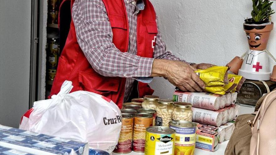 cruz roja distribuye 475.000 kilos de alimentos