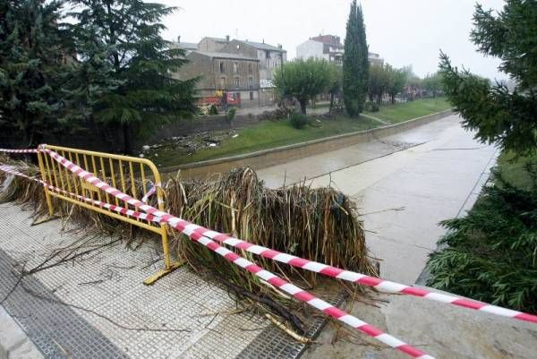 Fotogalería: Lluvias torrenciales en Aragón