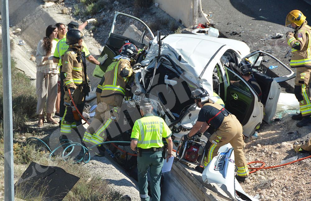 Accidente múltiple en Cieza con al menos dos muertos