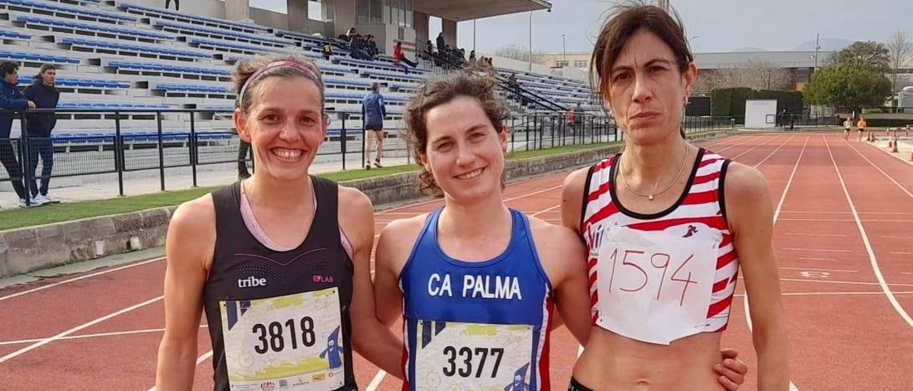 Bel Calero, Gemma Llabrés y Rosa María Córdoba