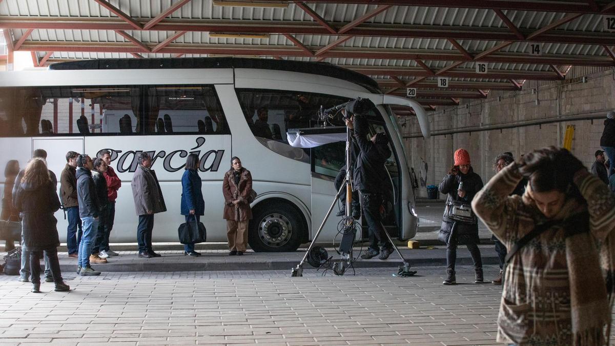 GALERÍA | Así ha sido el primer día de rodaje de "Soy Nevenka" en Zamora