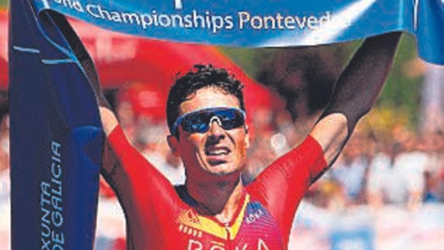 El triatleta ferrolano Javier Gómez Noya, una de las opciones de medalla en Tokio 2020.