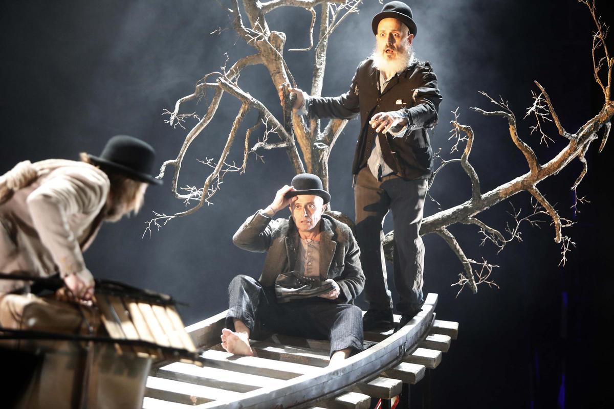 'Esperando a Godot', una de las últimas piezas representadas en el Olympia.