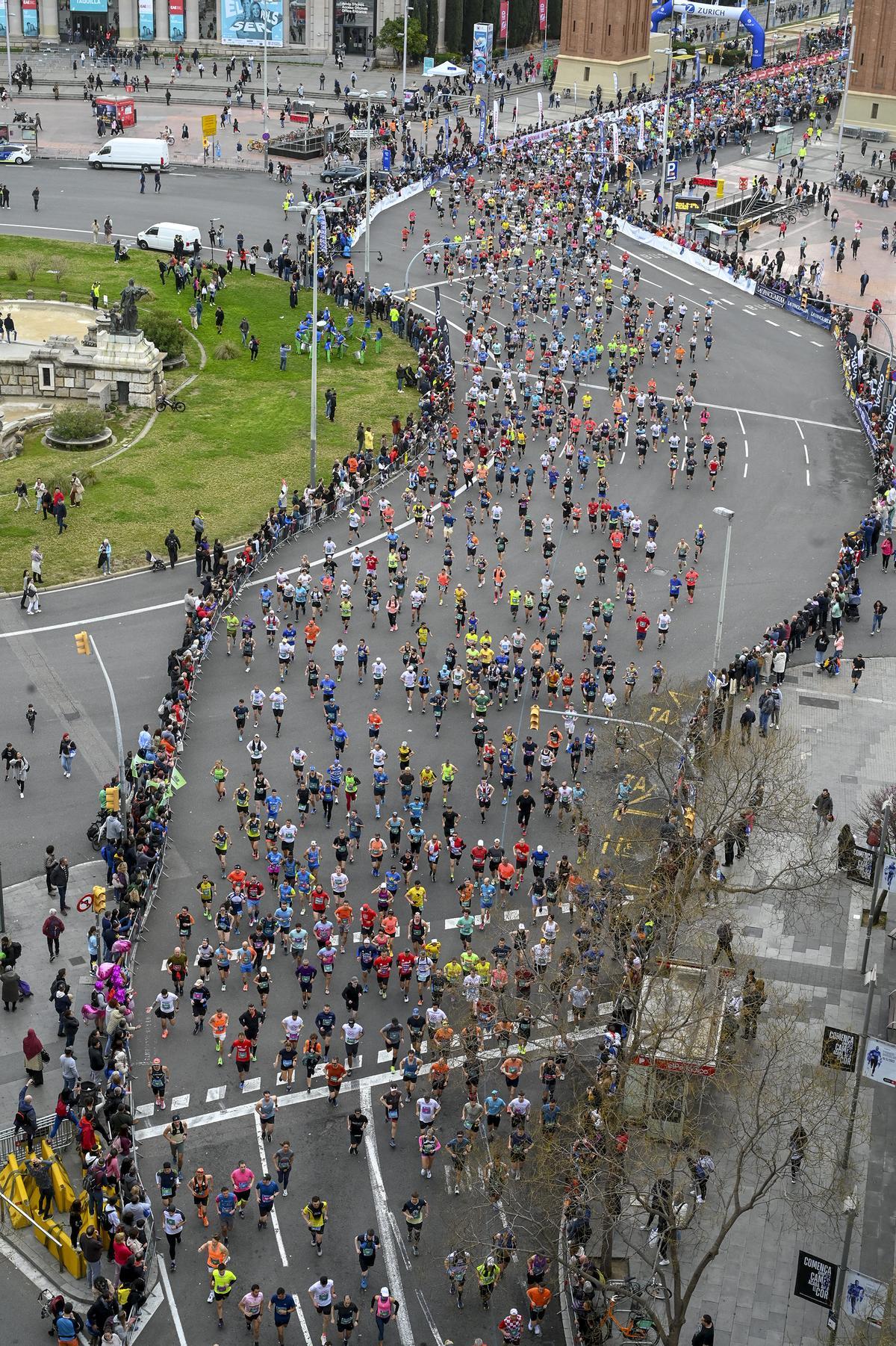 La Maratón de Barcelona 2023 en imágenes