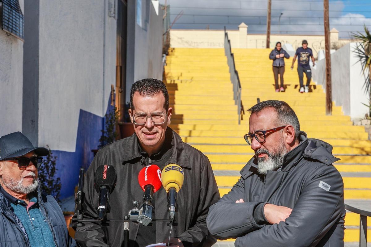 Un momento de la intervención del alcalde