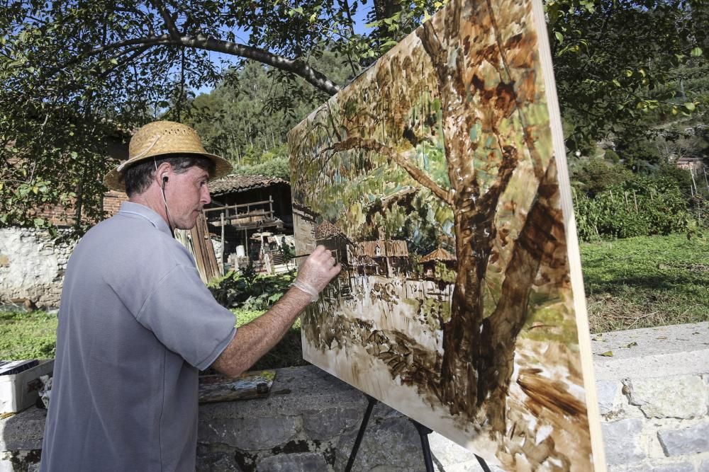 Concurso de pintura rápida en Bueño