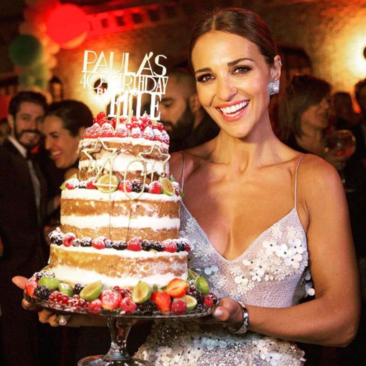 Paula Echevarría enseña su deliciosa tarta