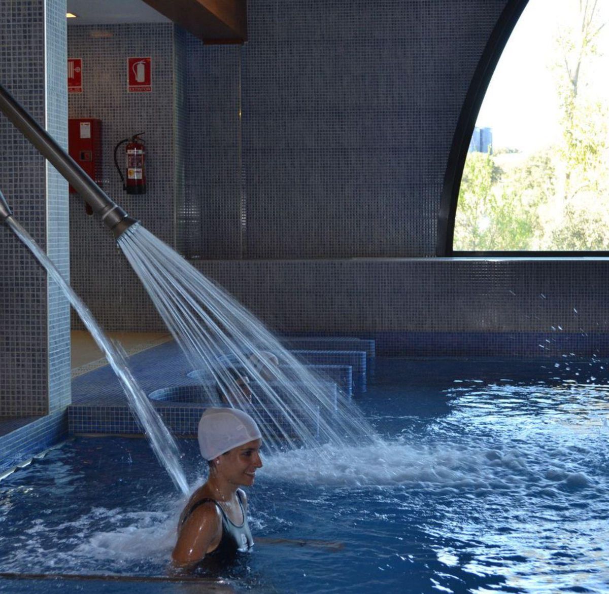 Duchas termales. | cedida por balneario de ledesma