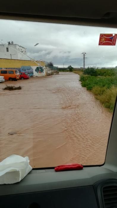 Lluvias torrenciales en Sagunt