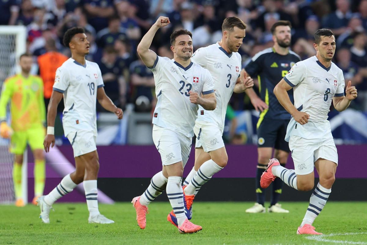 Eurocopa 2024 | Fase de grupos: Escocia - Suiza, en imágenes.