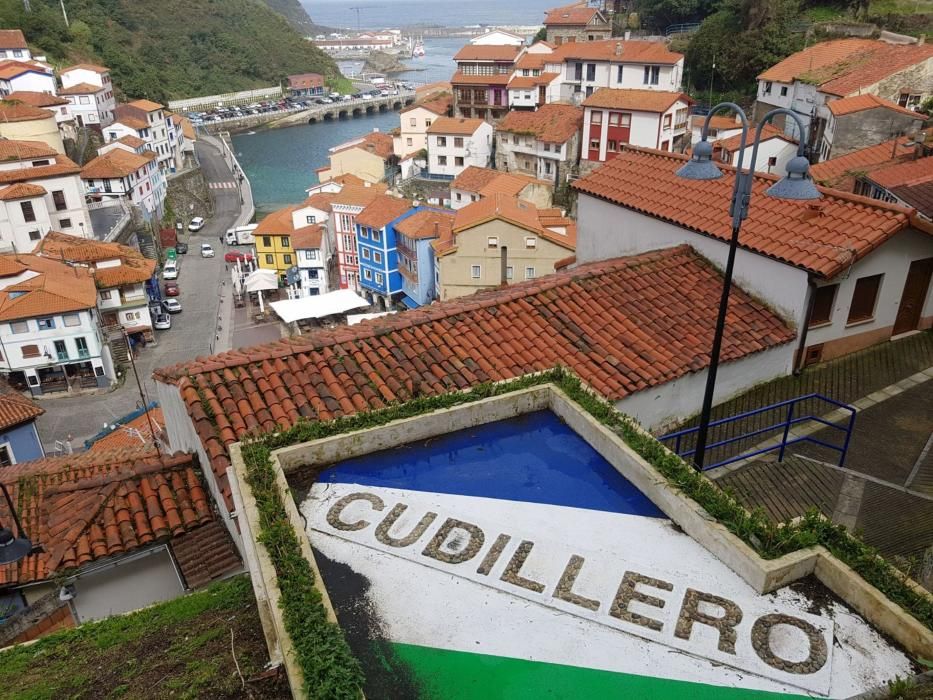 Este es el estado de las casas del anfiteatro de Cudillero