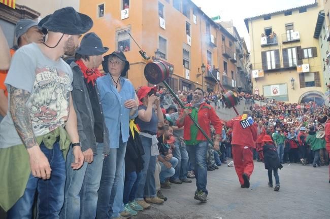 La passada de Patum de dimecres a la nit