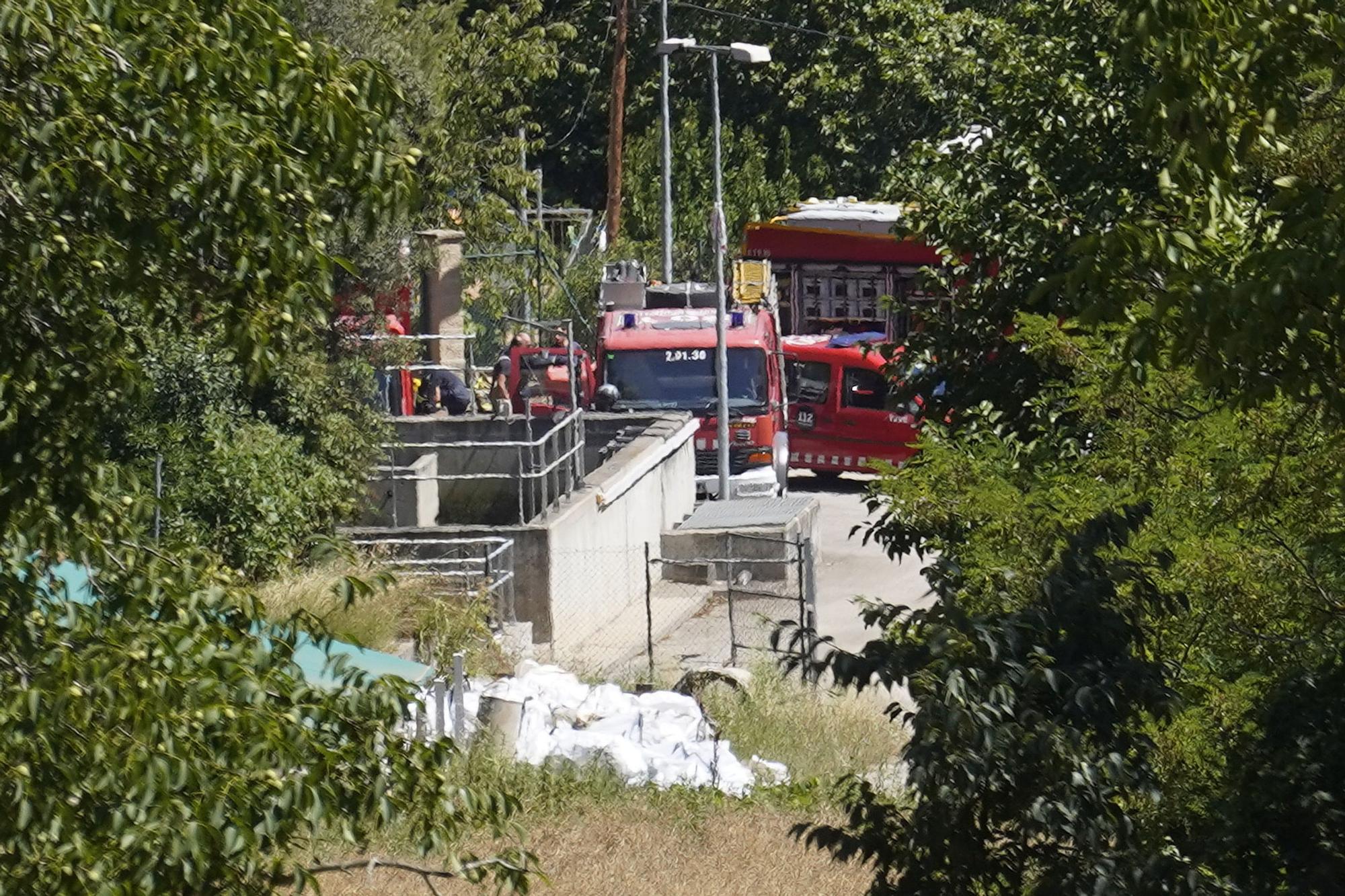 Alerta química a Bescanó per un incident a la planta d'Aigües de Girona