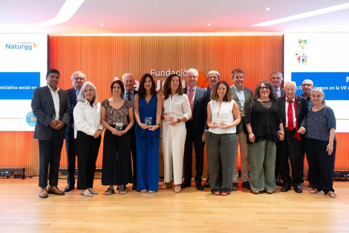 Premiados VI edicion del Premio a la mejor iniciativa social en el ambito energetico Fundacion Naturgy.