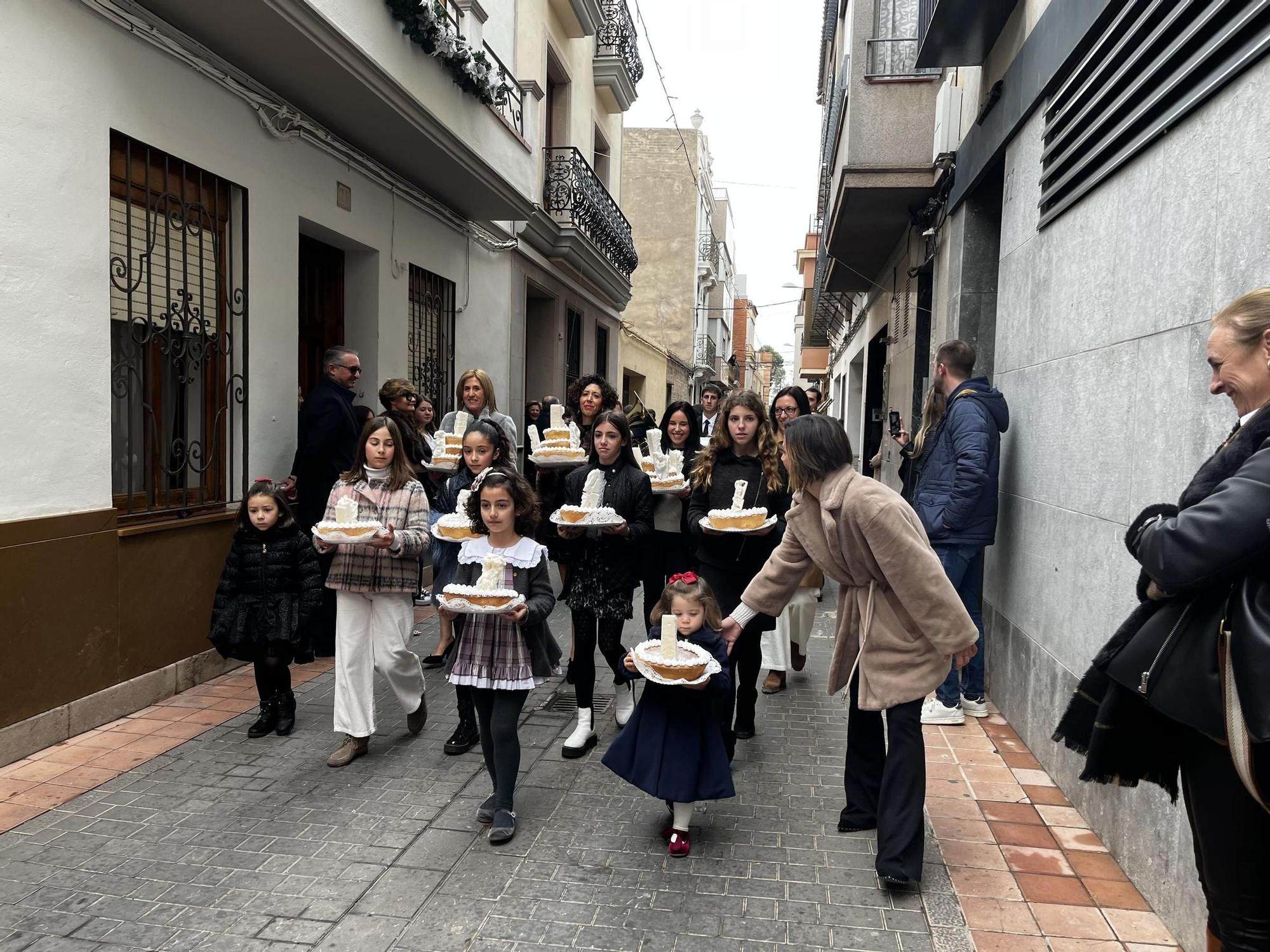 Imágenes del popular pasacalle de Sant Antoni de Nules