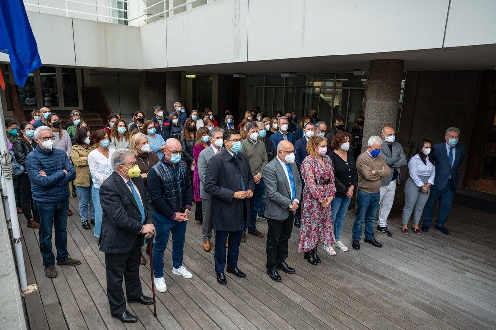 El Cabildo grancanario condena la guerra de Ucrania y pide el alto el fuego