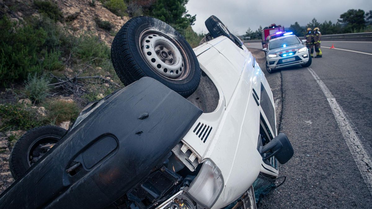 Un accidente ocurrido en una autopista catalana este 2025