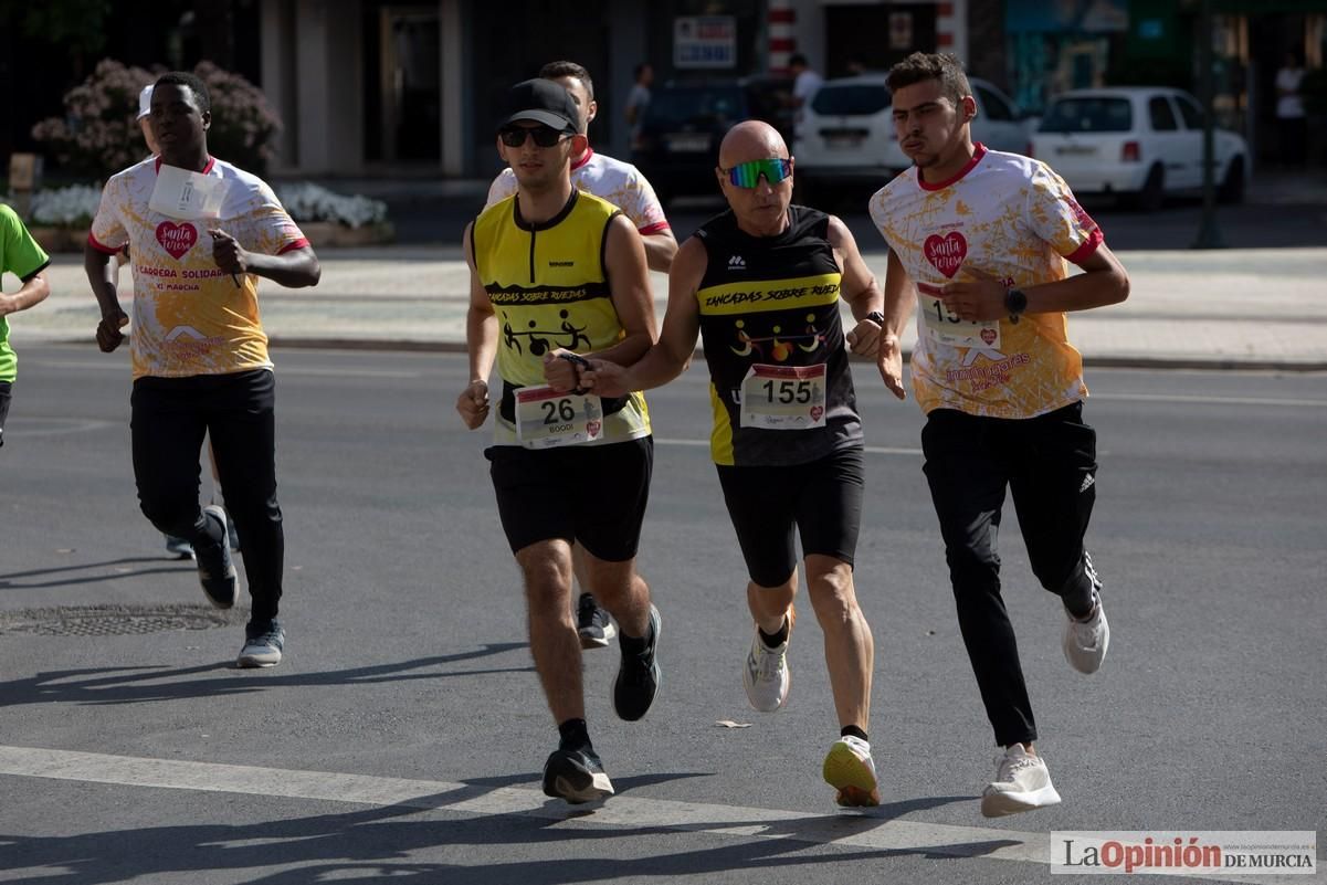 I Carrera y XI Marcha Solidaria Hospitalidad Santa Teresa de Cartagena, en imágenes