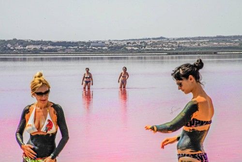 Terapia en la laguna rosa