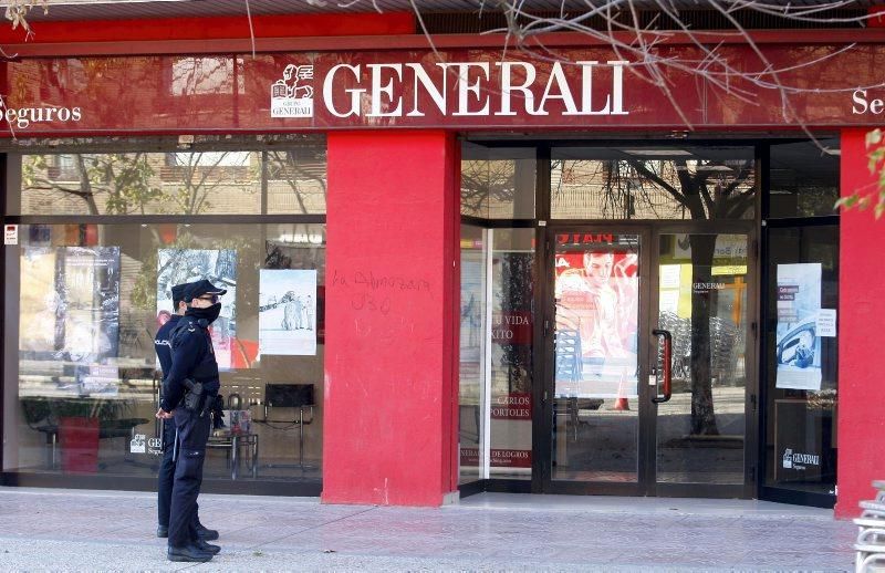 Alerta por el envío de paquetes sospechosos a oficinas italianas en Zaragoza