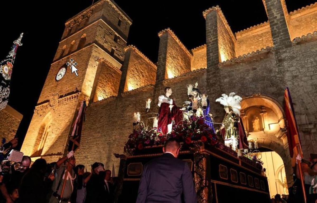 Fotografía de la Semana Santa de Eivissa.