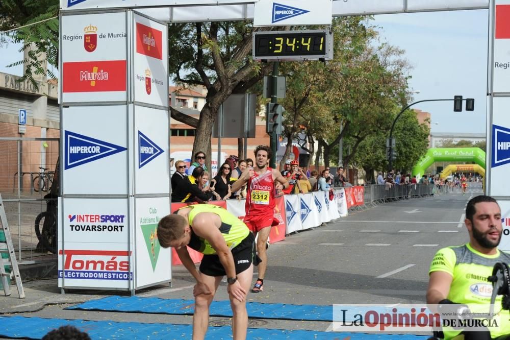 Media Maratón de Murcia: llegada (1ª parte)