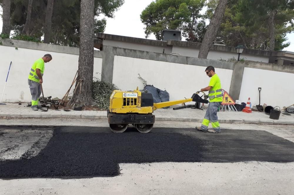 Obras en la Canyada