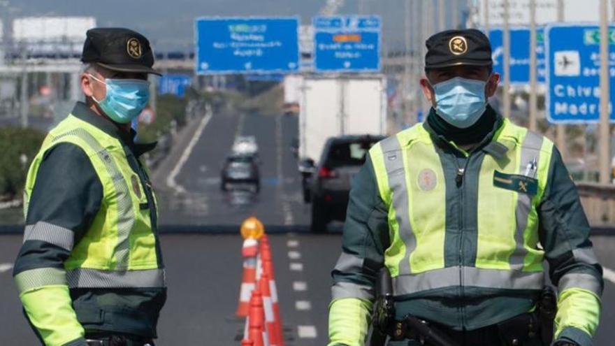 La Guardia Civil impone 1.200 multas por saltarse el cierre perimetral