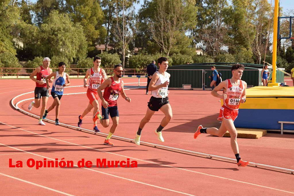 Regional absoluto y sub-23 de atletismo en Lorca (I)