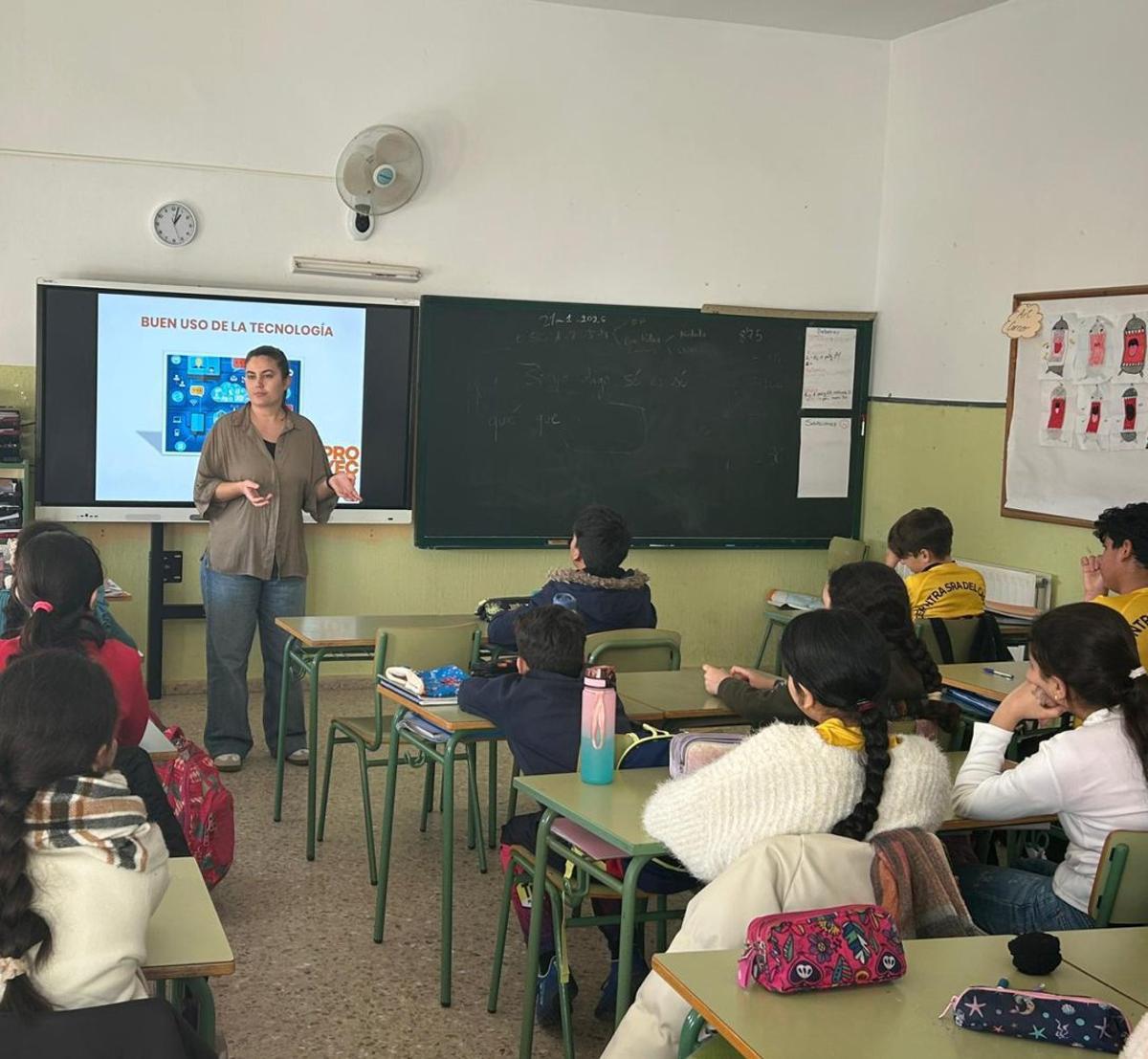 Una de las sesiones del proyecto.