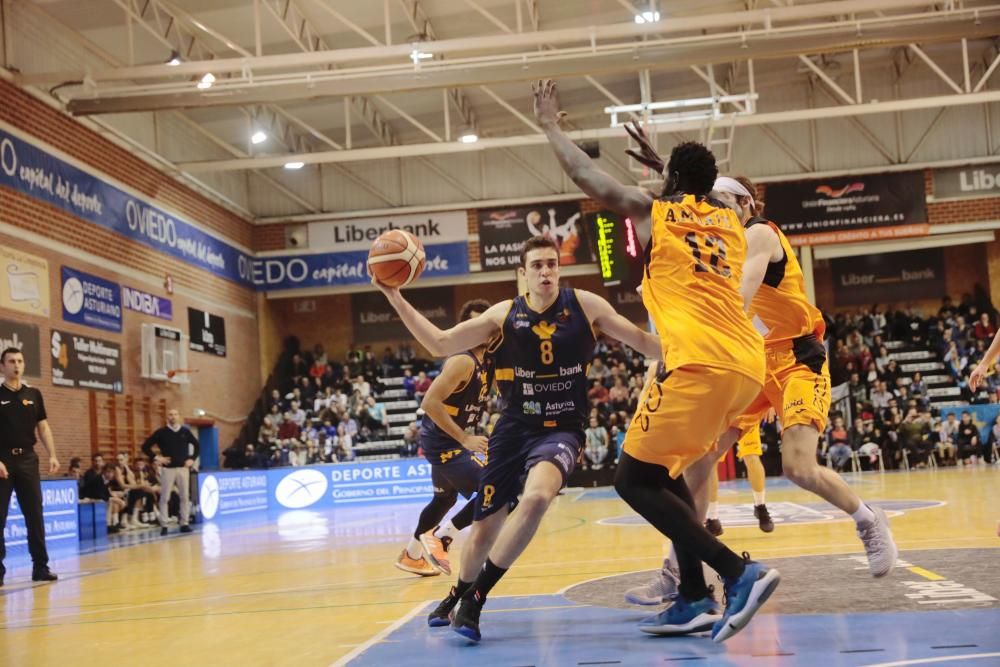 El Liberbank Oviedo pierde 65-72 ante el Lleida