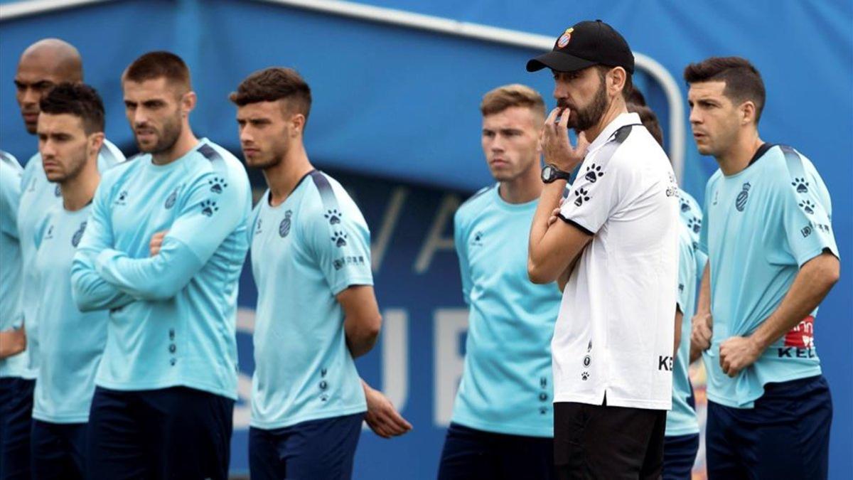 Pablo Machín debutará hoy mismo al frente del Espanyol ante el Villarreal.