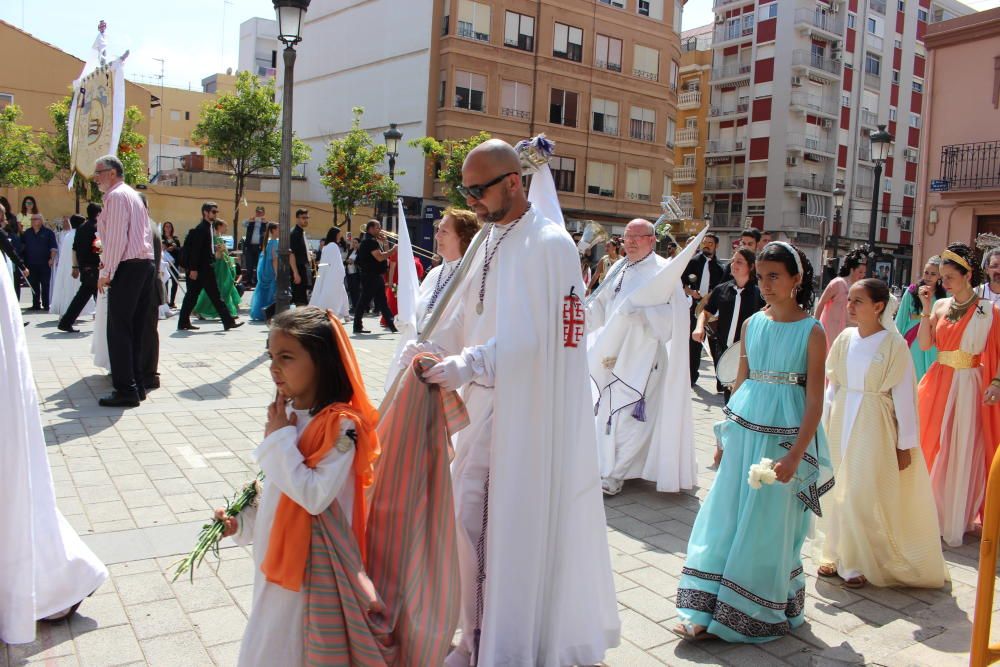 El Caragol, último acto de la Semana Santa Marinera en la Plaza de la Cruz