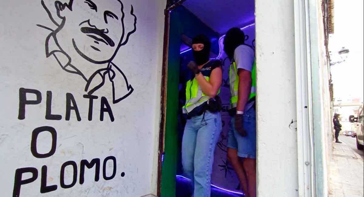 La redada antidroga en la Soledat, en imágenes