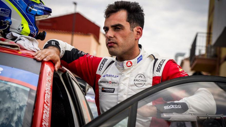 Diego Ruiloba, ayer en Cerdeña. | CITROËN