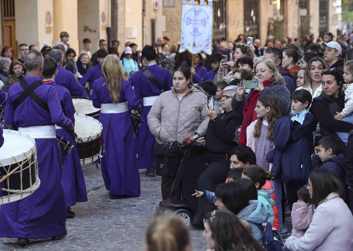 Los mejores momentos de la Tamborrada en la Semana Santa de Sagunt