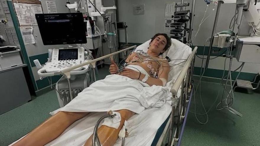 El piloto de Ibiza Elías Escandell se rompe el fémur en un accidente entrenando