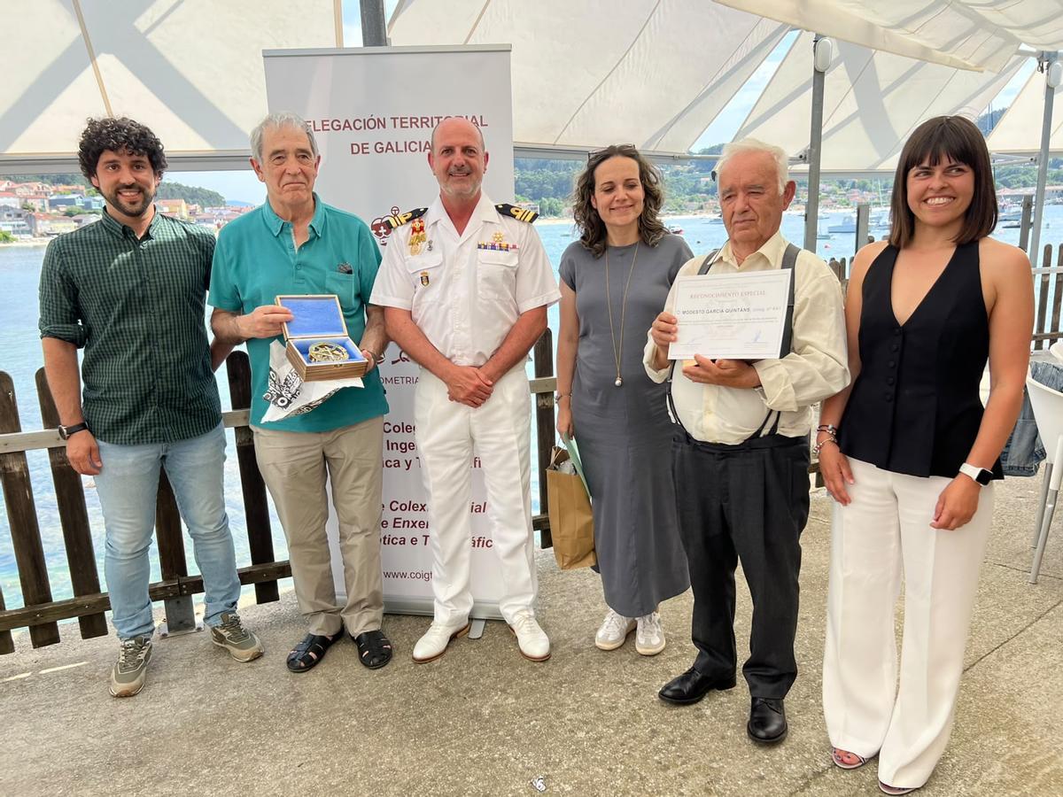 Los topógrafos gallegos de citan en Aldán