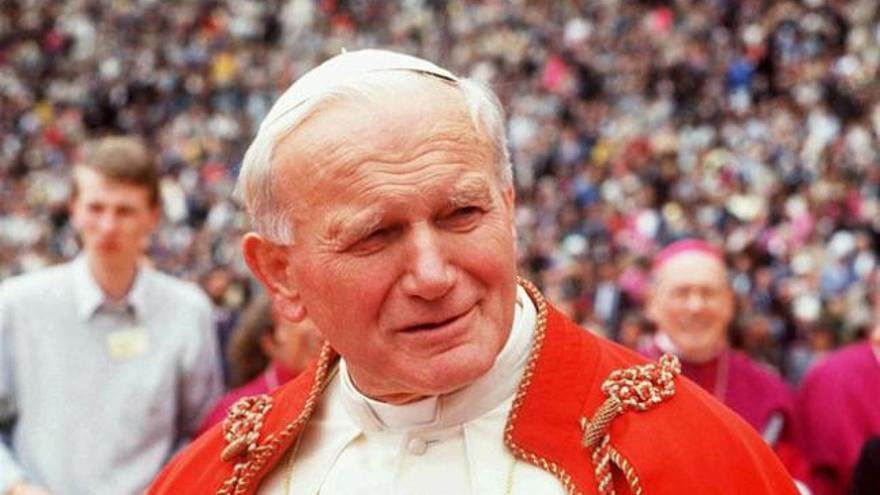 Juan Pablo II en una imagen de archivo.