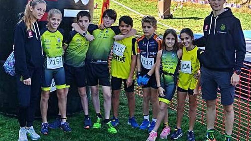 Els duatletes del CAI Triatló van lluir als catalans de duatló de muntanya