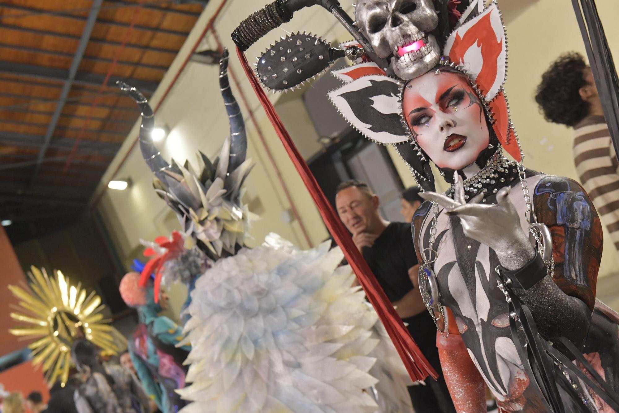 Concurso de maquillaje corporal del Carnaval de Las Palmas de Gran Canaria 2023